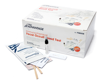 Fecal Occult Blood Lab Pack, 100 Single Slide Tests, 2 x 10mL Developers, Applicators ProAdvantage (100/BX) by Pro Advantage  ID P080018